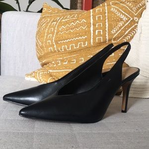 Vince Camuto slingback black pump